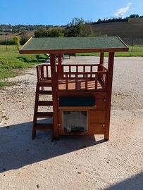 casetta per cani e gatti di piccola taglia 
