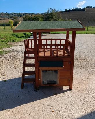 casetta per cani e gatti di piccola taglia 