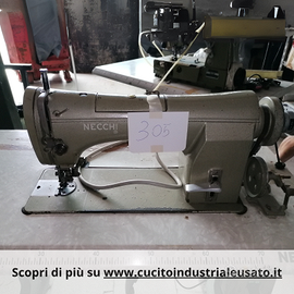 Macchina da cucire lineare con coltello rifilatore