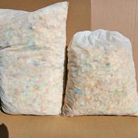 Gomma piuma in trucioli