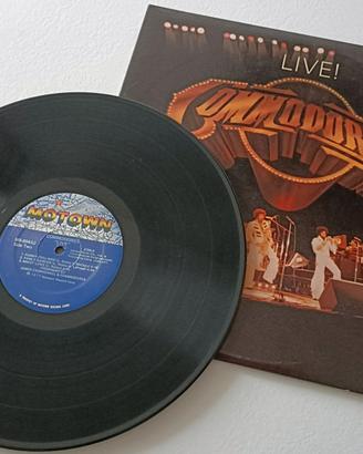 doppio vinile Commodores Live ed. USA 1977