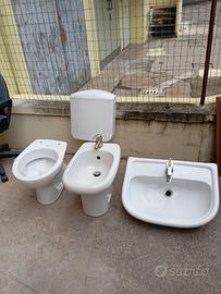 lavandino con colonna ideal standard 