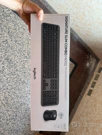 Tastiera e mouse logitech slim combo mk950