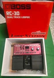 loop station BOSS RC 30 dual track looper