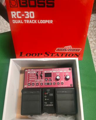 loop station BOSS RC 30 dual track looper