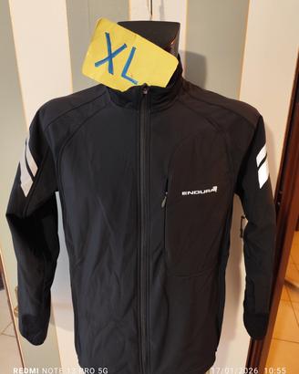 Giacca invernale ciclismo Endura tg. XL 