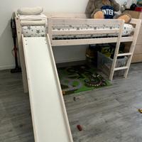 Letto bambino con scivolo