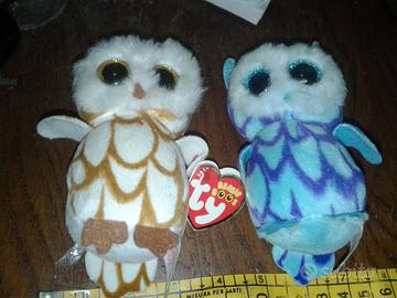 2 simpatici pelouche portachiavi Ty poco usati