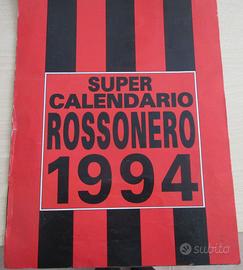 Calendario rosso-nero del '94