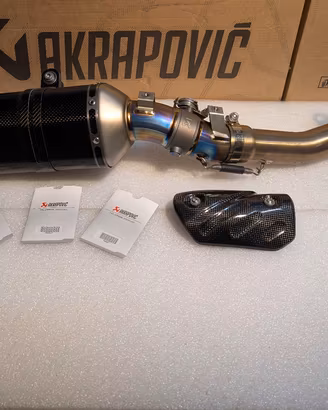  Scarico Akrapovič + tubo raccordo NinjaZX6