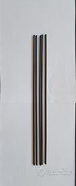 kit 5 astine in carbonio 4,5 x 360 mm