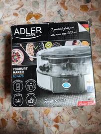 Yogurtiera Adler AD 4476 Con 7 Vasetti in Vetro 