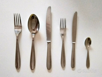 Posate inox 18/10 Calderoni 72 pezzi