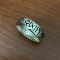 Anello e fede in argento