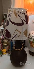 second hand lampada in legno 