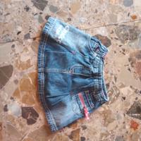 gonna jeans neonata 9 mesi chicco 