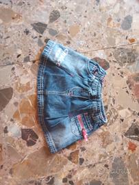gonna jeans neonata 9 mesi chicco 