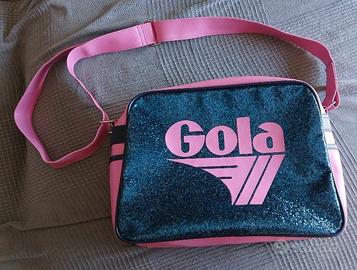 GOLA BORSA MEDIA BLU E ROSA DIMENSIONI 35 X 26 PRO