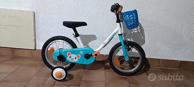 Bicicletta bambino Decathlon 14 pollici 