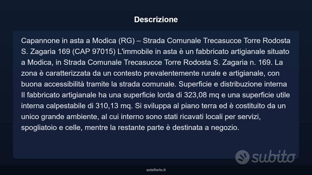 Immobile in asta di 323 m² a Modica - Vista 4