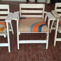 SEDIE DA GIARDINO VINTAGE REGUITTI