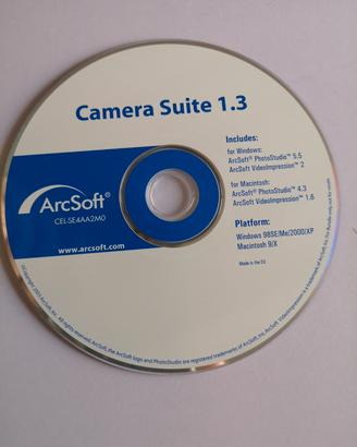 CD-rom Camera Suite 1.3 ArcSoft 