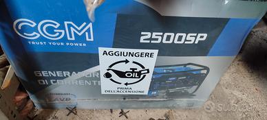 generatore 2500 w nuovo