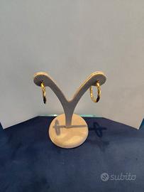 Orecchini rigenerati in oro 18kt