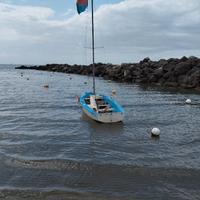 Vaurien deriva a vela