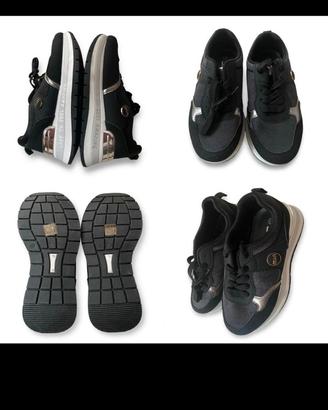 Sneakers Nere Platform 41