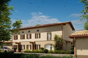 Porzione di bifamiliare in fase di restauro conser