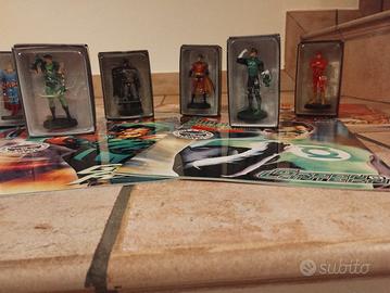 statuette super eroi DC comix 