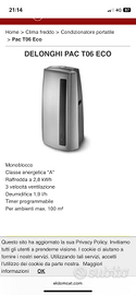 Pinguino DeLonghi PAC T06 eco - Climatizzatore/Deu