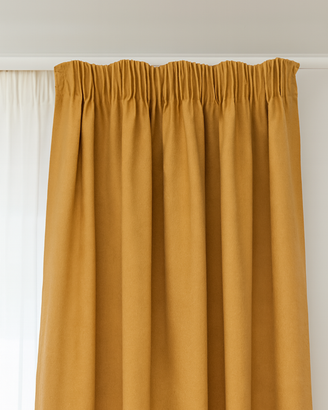 Tenda  ocra Misure: 3 metri  x 165cm  con nastro