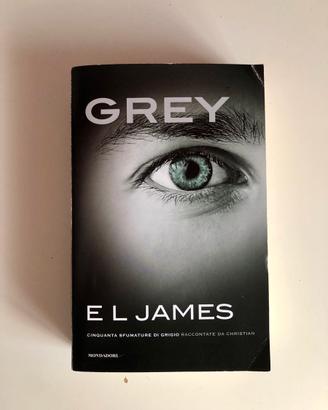 Libro Grey cinquanta sfumature di grigio Christian