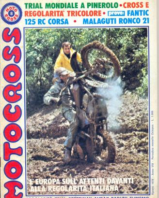 Rivista MOTOCROSS numero 8 anno 1978