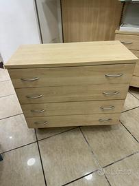 cassettiere rovere chiaro