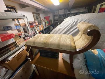 Panca da camera / Dormeuse vintage stile Impero