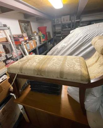 Panca da camera / Dormeuse vintage stile Impero