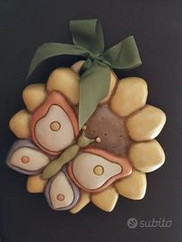 formella Thun girasole farfalla nuova