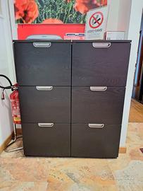Arredamento Ufficio composto da sedie x2 e classif