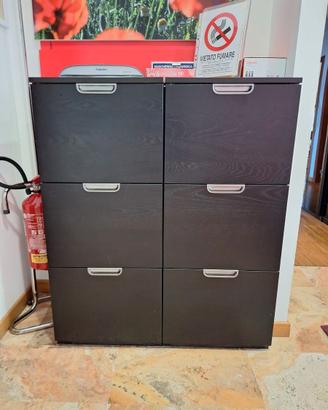 Arredamento Ufficio composto da sedie x2 e classif