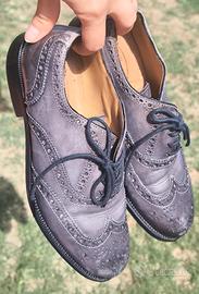 Scarpe Oxford Wilton Artigianali Italiane
