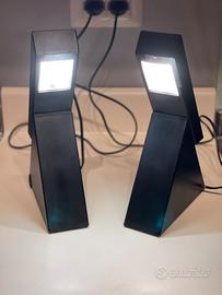 Coppia lampade vintage anni ‘80 Bertorelle JM RDM
