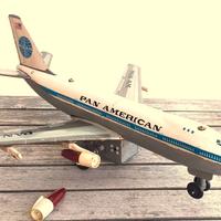 Giocattolo d'epoca Haji Boeing B-747 Jumbo Pan-AM