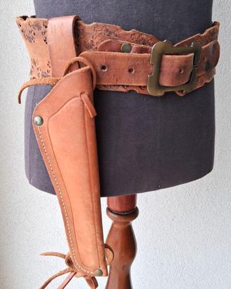 Cinturone anni' 60 Cowboy Western Gun Colt 1873