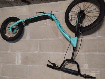 Monopattino con ruote e freni