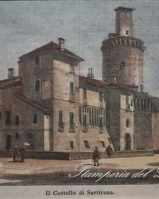 Pavia - Stampe Antiche originali d'epoca