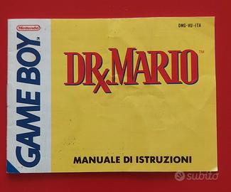 Libretto istruzioni Dr Mario Game Boy ita