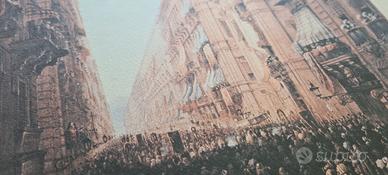 Stampa Processione Corpus Domini via Garibaldi